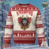 Xmas Krampus Ugly Christmas Sweater Season Greeting Coquette Bow Krampus