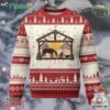 Xmas Western Ugly Christmas Sweater True Story Jesus Cowboy Nativity Scene