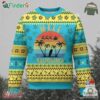 Mele Kalikimaka Hawaiian Christmas Ugly Christmas Sweater Retro Hawaii Island Palm Beach Surfboard Surf Xmas Family