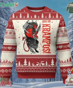 Horror Xmas Gruss Vom Krampus Ugly Christmas Sweater