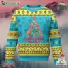 Funny Tropical Xmas Ugly Christmas Sweater Watermelon Summer Christmas Tree