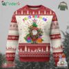 Funny Xmas In Mexico Ugly Christmas Sweater Feliz Navidad Sombrero Santa Xmas Tree