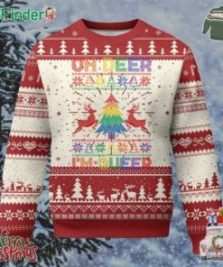 Funny Xmas Lgbt Ugly Christmas Sweater Oh Deer Im Queer