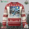 Krampus Is Coming Ugly Christmas Sweater Spooky Christmas Starry Night
