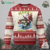Funny Xmas Fishing Ugly Christmas Sweater Merry Christbass Santa Xmas Tree