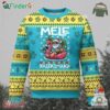 Mele Kalikimaka Hawaiian Xmas In July Hawaii Santa Ugly Christmas Sweater Palm Tree Beach Tropical Xmas Gift Family Holiday