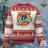 Funny Xmas Lgbt Ugly Christmas Sweater Slay All Day Sleigh Rainbow