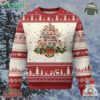Funny Xmas Pitbull Ugly Christmas Sweater Merry Pitmas Christmas Tree Dog Lover