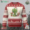 Merry Xmas In Arizona Us State Funny Saguaro Cactus Christmas Tree Ugly Christmas Sweater