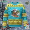 Xmas In Hawaii Ugly Christmas Sweater Mele Kalikimaka Santa Surfing Hibiscus