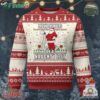 Funny Xmas Ugly Christmas Sweater Proud Members Of A Naughty List