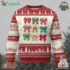 Merry Christmas Coquette Bow Ugly Christmas Sweater Festive Xmas Vibe