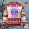 Nakatomi Plaza Christmas Party 1988 Vaporwave Ugly Christmas Sweater