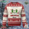 Personalized Funny Xmas Lover Ugly Christmas Sweater Custom Kids Name Skeleton Hand Heart