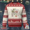 Skeleton Christmas Ugly Christmas Sweater Dead Inside But Jolly Af Xmas Vibe