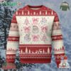 Pink Christmas Coquette Bow Ugly Christmas Sweater Santa Festive Xmas Vibe
