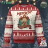 Xmas Cowboy Cat Ugly Christmas Sweater Meowdy Christmas And Happy Mew Year