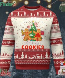 Teacher Of Smart Cookies Christmas Gingerbread Man Ugly Christmas Sweater Teacher Of Smart Cookies