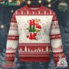 Retro Groovy Christmas Ho Ho Ho Reindeer Disco Ball Santa Xmas Ugly Christmas Sweater