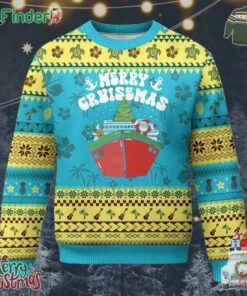 Xmas Cruising Ugly Christmas Sweater Family Christmas Holiday Santa Reindeer Cruise Ship