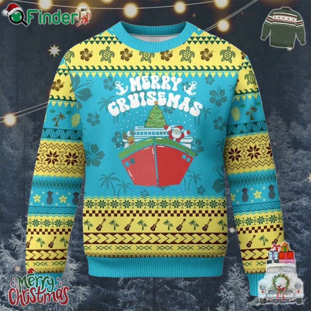 Xmas Cruising Ugly Christmas Sweater Family Christmas Holiday Santa Reindeer Cruise Ship Xmas Cruising Ugly Christmas Sweater Family Christmas Holiday Santa Reindeer Cruise Ship
