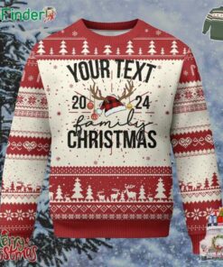 Personalized Matching Family Christmas Ugly Christmas Sweater Custom Name Xmas Gift