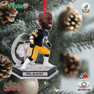 Mel Blount Pittsburgh Steelers Legendary Number 47 Ornament