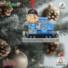Aidan Hutchinson Detroit Lions Express Train Ornament