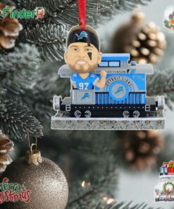 Aidan Hutchinson Detroit Lions Express Train Ornament