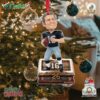 George Blanda Oakland Raiders All-time Seasons Played Record Book Ornament