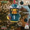 Jalen Hurts Philadelphia Eagles Player Bobble Duck Mini Ornament