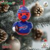 Buffalo Bills Superfan Bobble Duck Mini Ornament