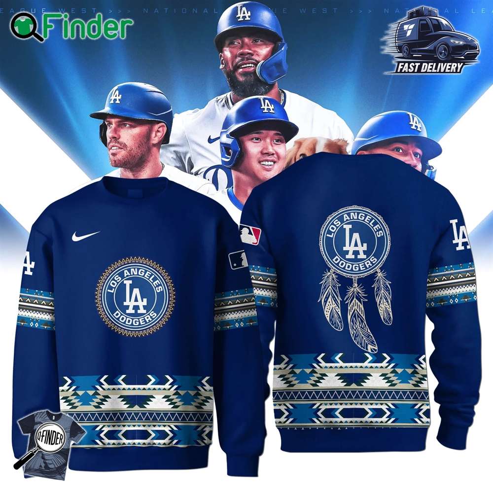 Limited Edition Native American Heritage Night Los Angeles Dodgers Sweatshirt Hoodie Limited Edition Native American Heritage Night Los Angeles Dodgers Sweatshirt Hoodie