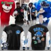 Detroit Lions X Sonic And Knuckles Nike Blue Hoodie Sweatshirt