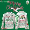 Philadelphia Eagles 2024 Christmas Chill Guy Ugly Sweater