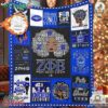 Zeta Phi Beta Living My Best Life Fleece Blanket Quilt