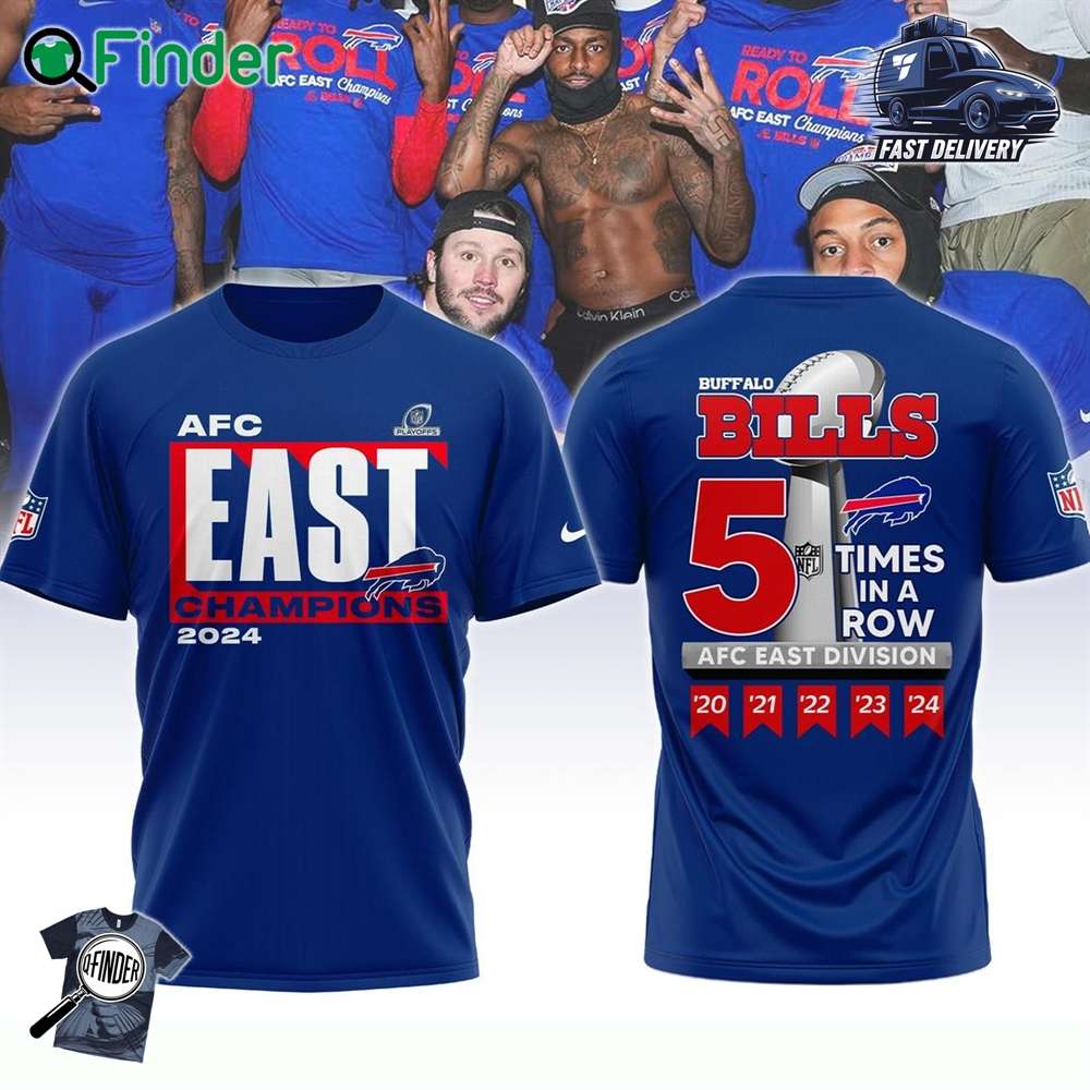 Buffalo Bills Afc East Division Champions 2024 5x Time In A Row Hoodie Long Pants Buffalo Bills Afc East Division Champions 2024 5x Time In A Row Hoodie Long Pants