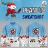 Cincinnati Cyclones Peanuts And Snoopy Night Hoodie Set V4