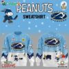 Sioux Falls Stampede Peanuts And Snoopy Night Hoodie T-shirt Sweatshirt V2
