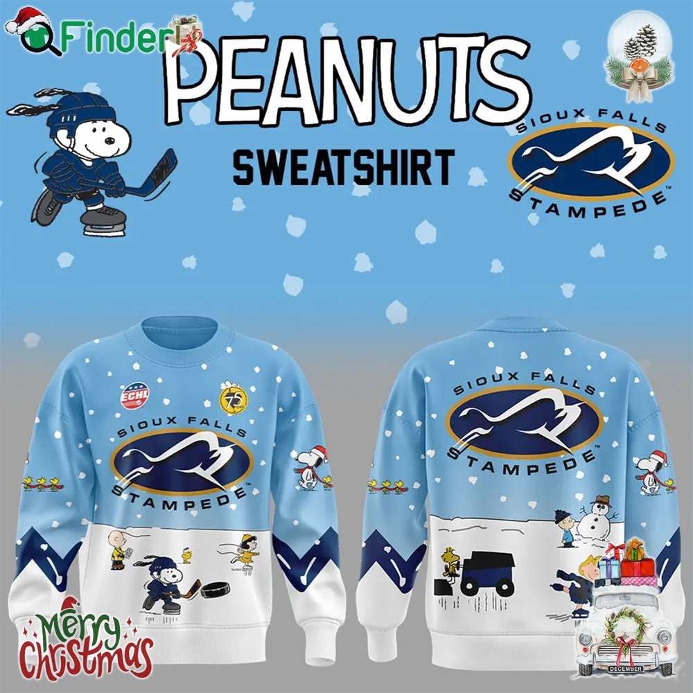 Sioux Falls Stampede Peanuts And Snoopy Night Hoodie T shirt Sweatshirt V2 Sioux Falls Stampede Peanuts And Snoopy Night Hoodie T-shirt Sweatshirt V2
