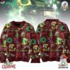 Oregon Ducks Merry 2024 Christmas Go Ducks Neon Sign Ugly Sweater