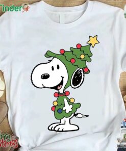 Snoopy Christmas Tress T-shirt Sweatshirt Hoodie
