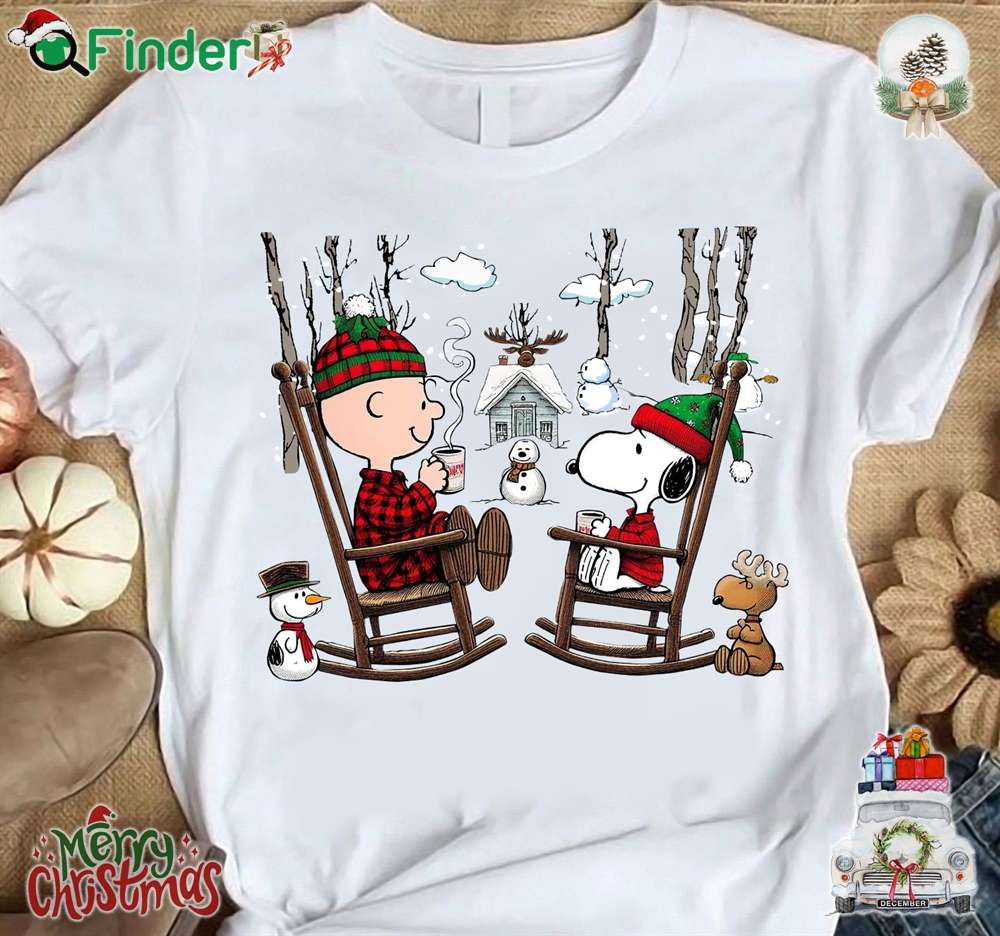 Snoopy Snow Day Unisex T shirt Snoopy Snow Day Unisex T-shirt