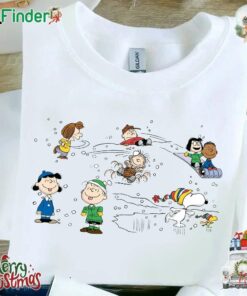 Funny Snoopy Christmas And Woodstock-unisex T-shirt