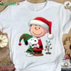 Funny Snoopy Charlie Brown Wood Peanuts Christmas-unisex T-shirt