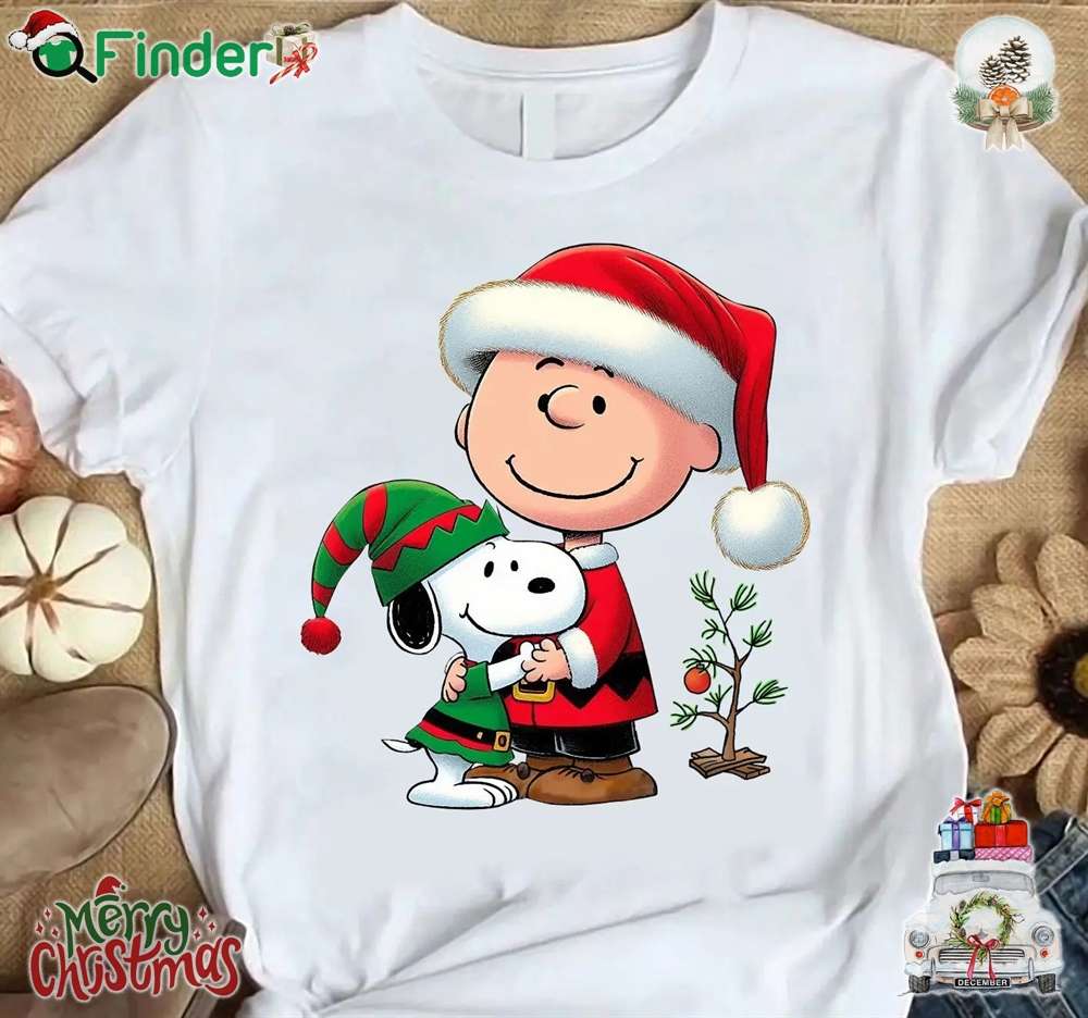 Funny Snoopy Charlie Brown Wood Peanuts Christmas unisex T shirt Funny Snoopy Charlie Brown Wood Peanuts Christmas-unisex T-shirt