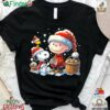 Snoopy Christmas And Woodstock T-shirt