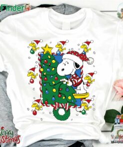 Snoopy Christmas Woodstock-unisex T-shirt