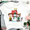Snoopy Charlie Brown Love Winter T-shirt