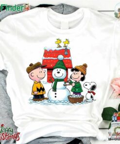 Snoopy Charlie Brown Love Winter T-shirt